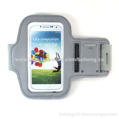 Armbands for iPhone 5, made of neoprene and PVC, various colors available